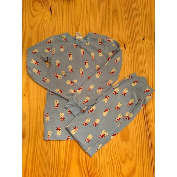 Christmas Snowman PJs Hanna Andersson - Picture 1 of 3